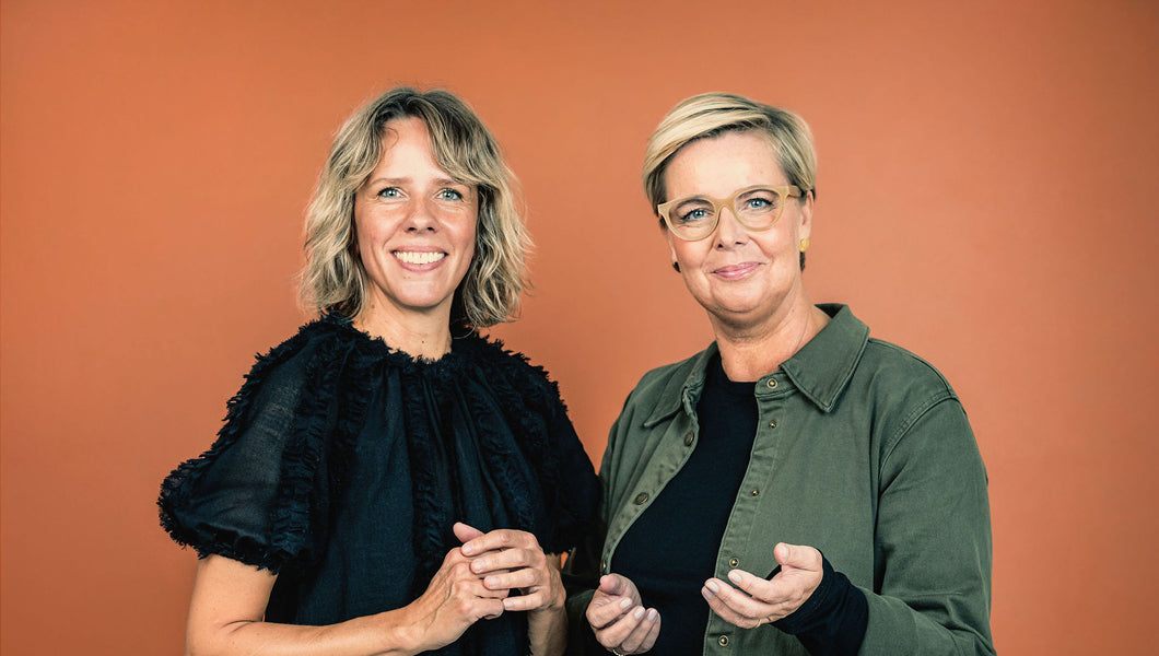 Helga Halkjær og Rikke Yde Tordrup. Foto: Kirsten Adler
